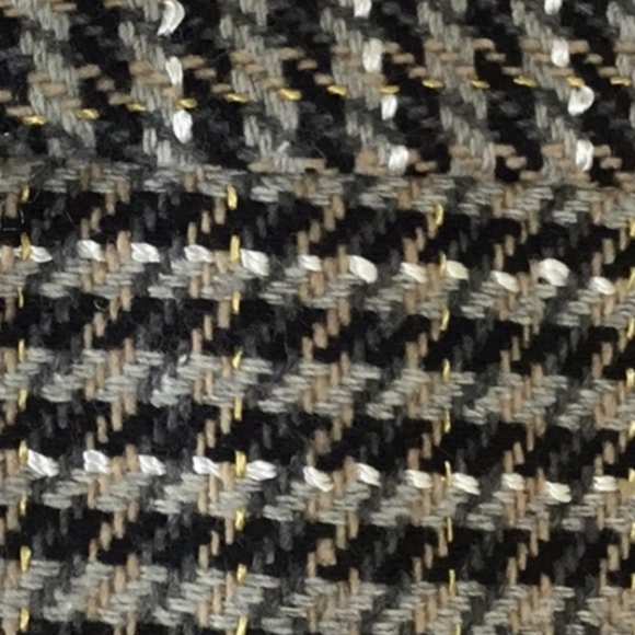 🆕 The Limited Wool Blend Houndstooth Skirt. Black-Tan-Cream-Little Gold. Size 6 - Picture 4 of 8